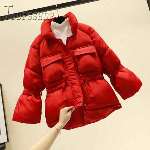 Winter Women Jackets Candy Color Female Top Snow Wear Clothing Coat Parkas
