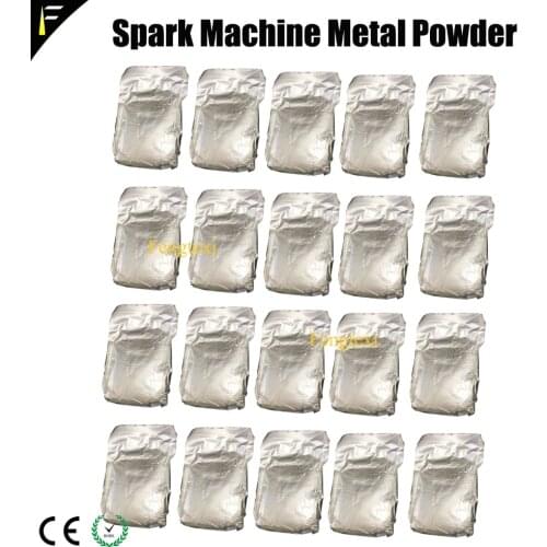 20bags Dj Club Wedding Spark Machine Twinkle Spark Cold Firework Powder Ti Metal Material Powder 200g/bag Free Shipping