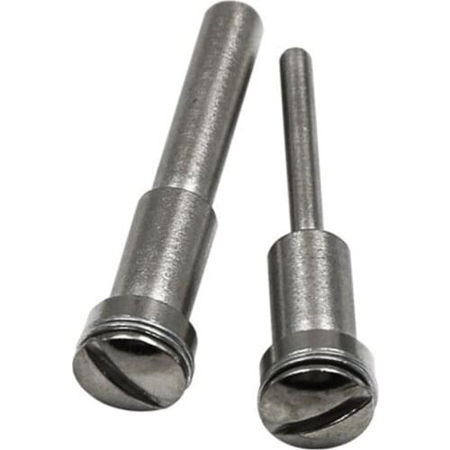 3.2mm/6mm HSS Cut-off Wheel Holder for Shaft Tool Aperture Optional Rotary Tool Parts Diamond Screw Mandrel Shank Sander