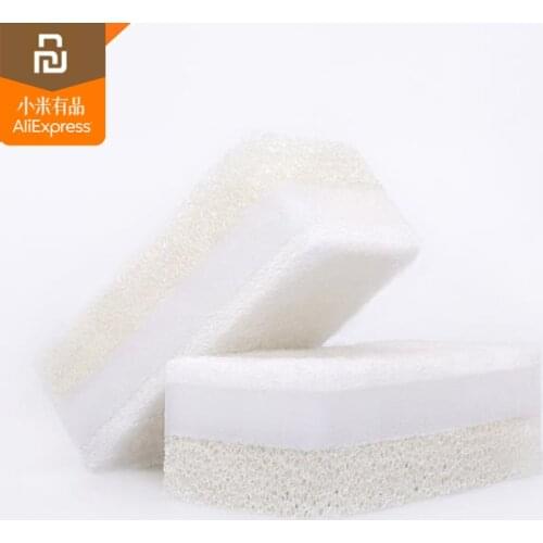 6pcs youpin mijia 3-layer sponge household cleaning tool three-layer composite dishwashing brush
