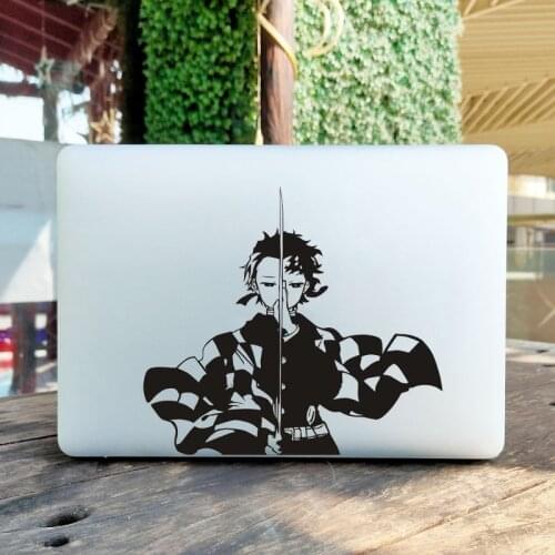 Demon Slayer Kamado Tanjirou Kimetsu No Yaiba Laptop Sticker for MacBook Pro 16" Air Retina 11 12 13 15 inch Mac Book Skin Decal