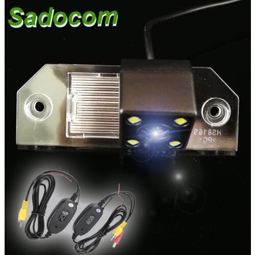 HD Car Rearview Rear view Back up camera monitor screen filter For Ford Focus Sedan Parking Line Waterproof Night Vision 4LED