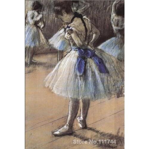 Art gift Ballerina Edgar Degas Oil paintings on canvas Handmade High Quality