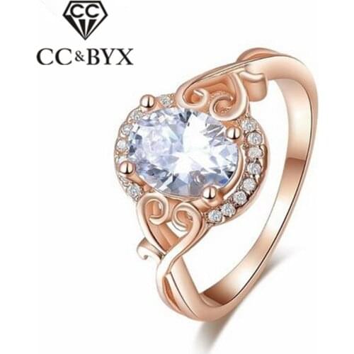 Fashion jewelry Cincin Wanita engagement party ring for women korean bijoux femme bagues with jewelry CC157