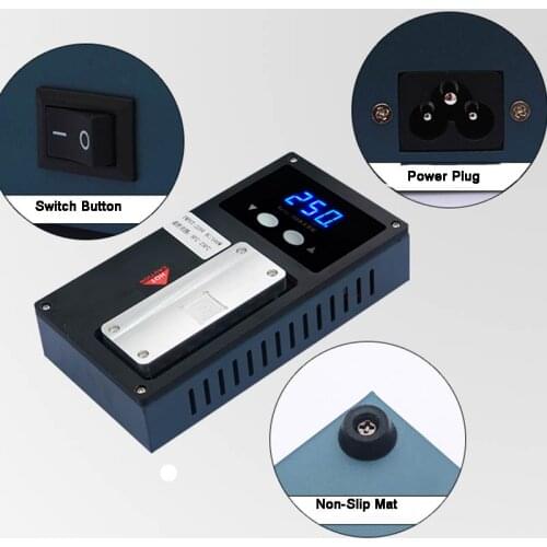 Newest iPhone X Middle Frame Screen Bezel Dismantle Separate Machine Heating Plate for LCD Frame Separate Glue Remove machine