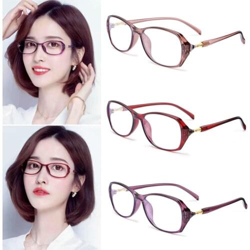 Ultralight TR Frame Anti-UV Blue Rays Reading Glasses Presbyopic Eyeglasses Women Far Sight Eyewear Vision Care +1.0~+4.0