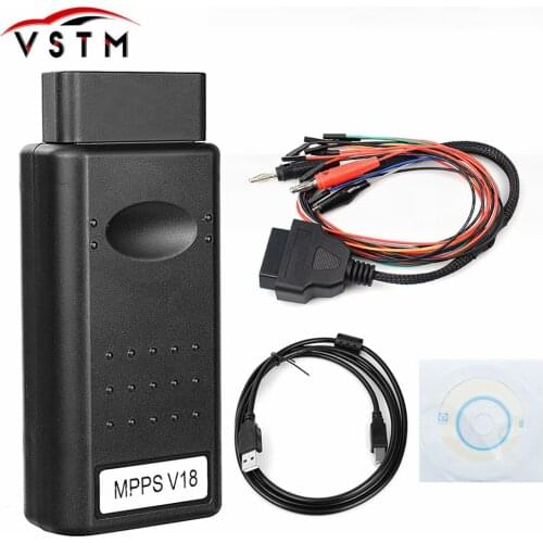 Professional Newest MPPS V18.12.3.8 MAIN + TRICORE + MULTIBOOT with Breakout Tricore Cable Car Tool With Best Price
