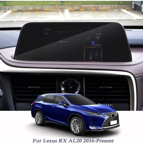 Car Styling GPS Navigation Dashboard Screen Protective Film TPU For Lexus RX AL20 2016-Present Glass Sticker Auto Accessories