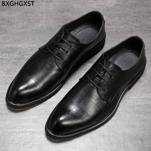 Italian Dress Shoes Mens Fashion Wedding Shoes for Men 2021 Black Man Black Business Shoes for Men Los Zapatos De Los Hombres