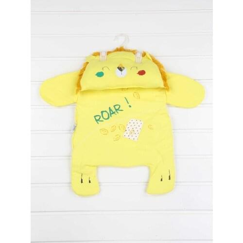 Yellow Male Baby Bottom Opening Cushion