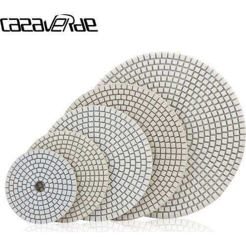 1pc/lot without brand dry or wet polishing pads for dry polishing granite,marble and engineered stone