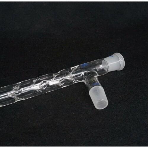 24/29 Ground Joint 300mm Vigreux Distilling Tube with Upper Side Arm Glassware