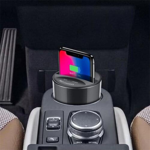 10W Car Wireless Charger Cup with USB Output for Huawei P30Pro Mate20Pro Iphone XR XS XS MAX dfdf
