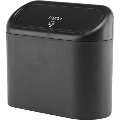 Car trash can creative fashion car door hanging garbage bag multifunctional cartoon DIY storage box large capacity