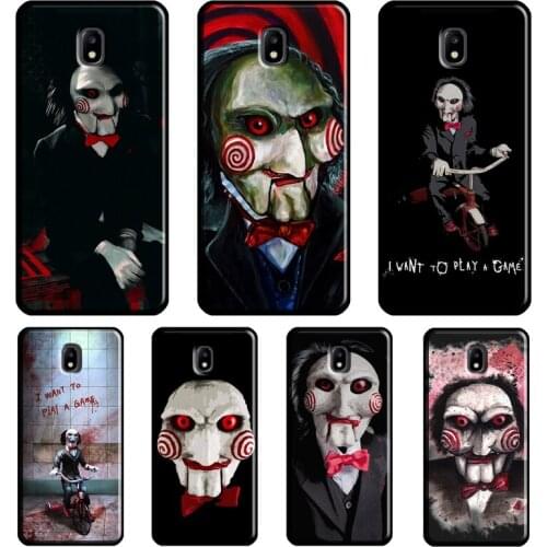 Saw Jigsaw Puppet Case For Samsung Galaxy J5 J1 J3 J7 A3 A5 2016 2017 J4 J6 J8 A8 A6 Plus A7 A9 2018 Cover
