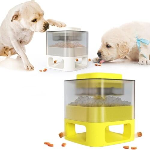 Interactive Dog Leaking Toy Original Funny Dog Food Feeder Dispenser Slow Food Feeding Container Toy for Dogs Pet Products
