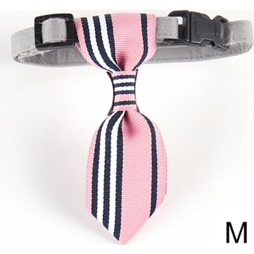 Fashion Pet Dog Collar Adjustable Buckle Universal Dog Necktie Pet Collar Cotton For Cat Puppy Kitten Neck Tie Bowtie Bow Collar