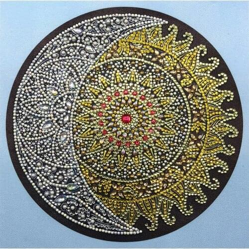 5D DIY Special Shaped Diamond Painting Kit Mandala Flower Mosaic Diamond Embroidery Artist Home Decoration Handmade Gift