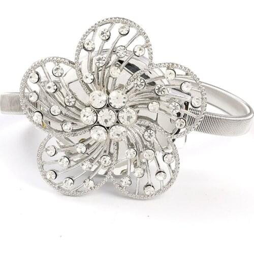 Sun Flower Curtain Tieback Room Accessories Silve Curtains Holder Clip Buckle Straps Curtain Buckle Rope Home Decoration Cortina