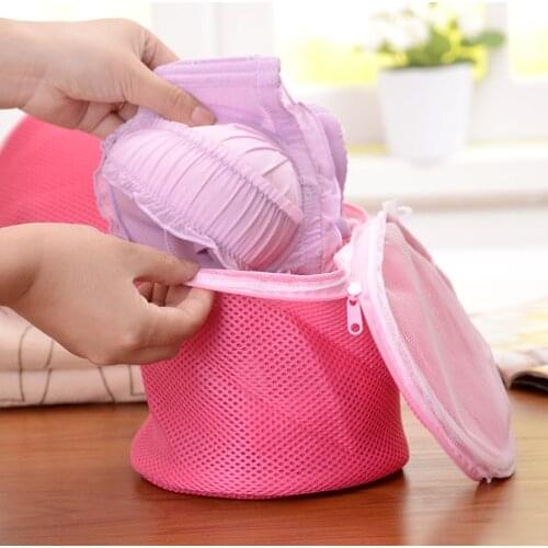 Useful Bra Washer Laundry Bag Bra Mesh Bags Pouch Basket Cleaning Underwear Pocket Clothes Washing Machine Home Organizer