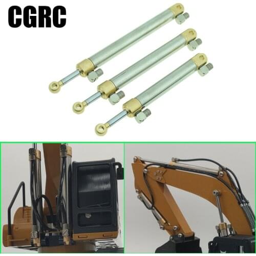 RC Model Metal Hydraulic Cylinder for Remote Control Excavator Loader Dump Truck Science Experiment LESU JDM HUINA DIY Part