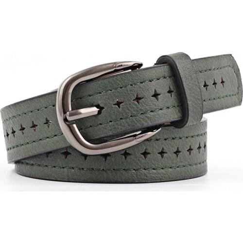 Womens Belt Imitation Leather Alloy Pin Buckle Belt Ceinture New Arrival Female Fashion Personality Student Women Belts