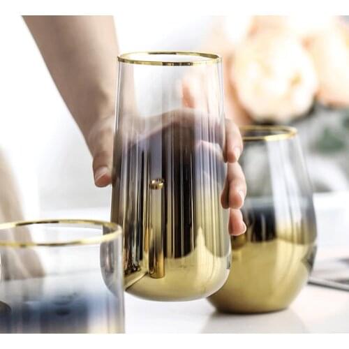 Star glass mouthwash cup set mouthwash cup couple cup jar water cup creative toothbrush cup