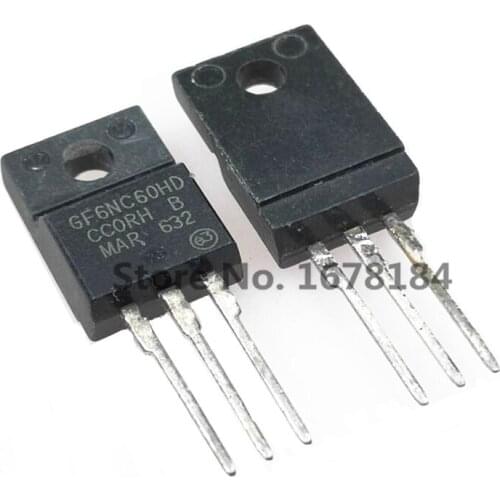 STGF6NC60HD GF6NC60 6NC60 TO220FP 10PCS