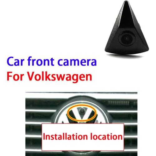 High Quality Car Front View Parking Logo Camera For Volkswagen Passat Magotan Polo Tiguan Bora Lavida Waterproof Night Vision