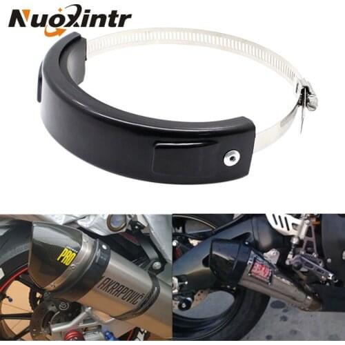 Motorcycle Exhaust Clamp Round Universal Motorcycle Exhaust Muffler Pipe Clip 100-140Mm Motorcycle Exhaust Stainless Steel Clamp
