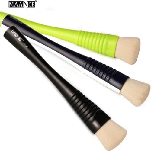 1Pcs Flat Top Blush Makeup Brush Foundation Contour Powder Blending Cosmetic Face Make Up Beauty Fashion Brush Maquiagem gift