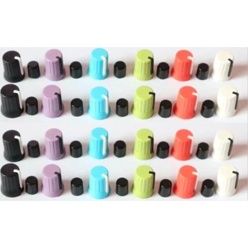 24pcs Rotary Knob NI For Traktor Kontrol Z1 Z2 S2 S4 S5 S8 DJ Controller Mixer colorful item you can chose any color