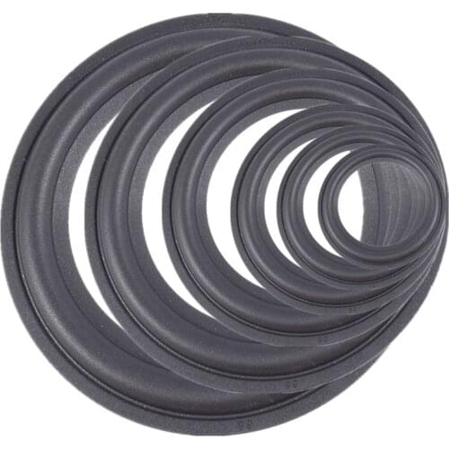 4/5/6.5/8/10/12 Inch Universal High Elasticity Speaker Surround Repair Foam Woofer Edge Replacement Foam Rubber