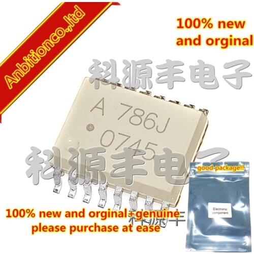 5pcs 100% new and orginal HCPL-786J SOP16 A786J Optically Isolated Sigma-Delta Modulator in stock