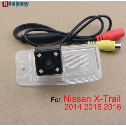 Car Reverse Back up Camera Night View Waterproof HD Car Rear View Camera CCD For Nissan X-Trail 2014 2015 2016 Qashqai J11