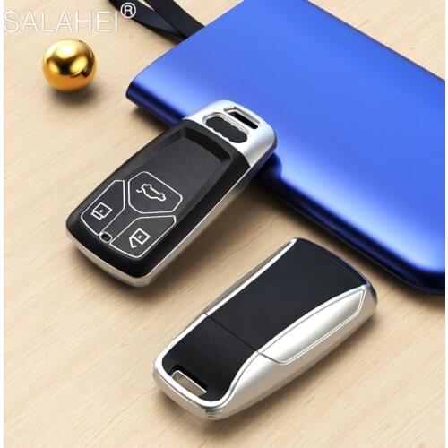 TPU Car Key Case Shell Protection For Audi A6 A5 Q7 S4 S5 A4 B9 Q7 A4L 4m TT TTS RS 8S 2016 2017 2018 Auto Interior Accessories