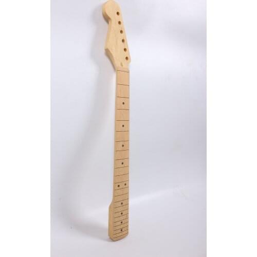 Electric guitar neck 22 Fret 25.5" Fine Head Maple fretboard Unfinished Guitar parts#ST31