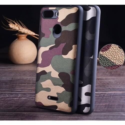Camouflage leather case for Xiaomi Redmi 6A 6 with Camouflage design ,with TPU+PC 2in1 material ,for Redmi 6A 6 phone cover