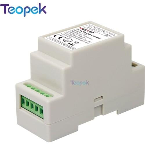 MiBOXER LS2S 5 IN 1 LED Strip Controller DIN Rail 12V~24V Common anode for Single Color CCT RGB RGBW RGB+CCT LED Strip
