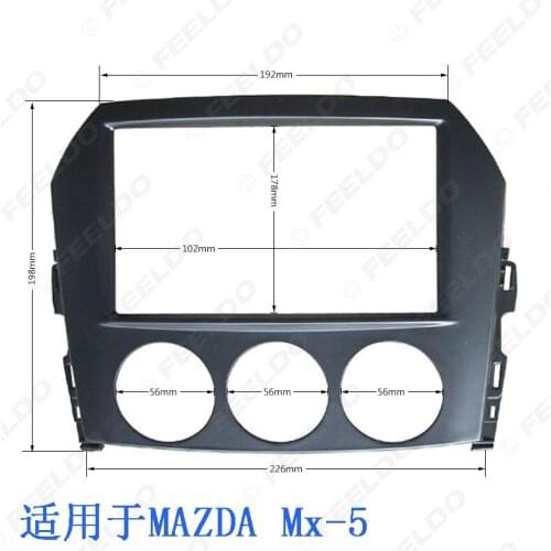 Suitable for Mazda Mx-5 Ma Zida Mx-5 Audio CD DVD Modified Panel Frame Bracket 2din
