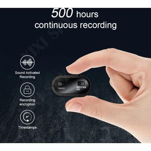 Professional voice recorder 500 hours voice recorder voice recorder audio mini activation digital professional micro flash drive