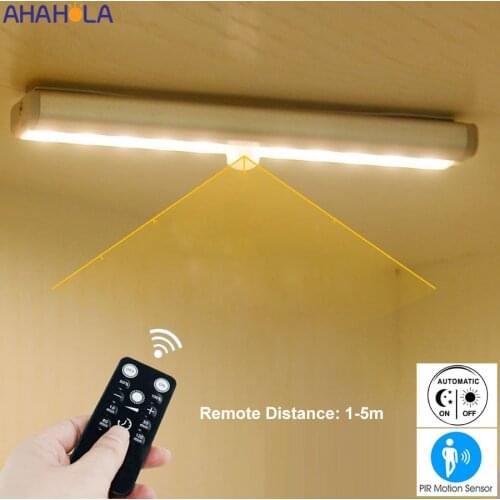 Remote Control Under LED Cabinet Light Dimming Time 5V Usb Wireless Led Lamp Wardrobe Bedroom Closet Kitchen Night Led Lights