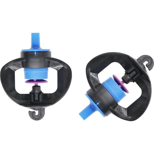 360 Degrees Rotating Sprinkler Mist Nozzle Agriculture Tools Irrigation Sprayers Nozzle Greenhouse water sprinkler 50 Pcs