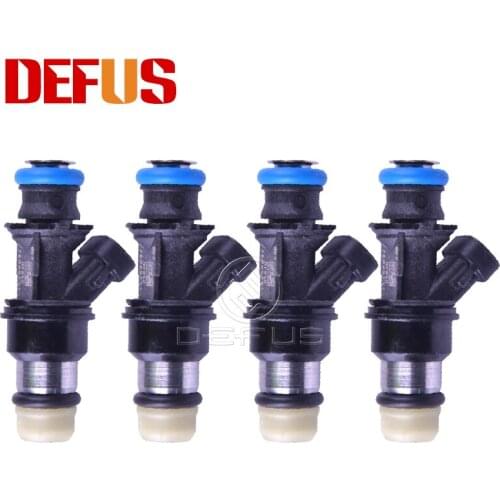4pcs Fuel Injector 17124531 For Chevrolet Silverado Sierra Yukon 8.1L 01-04 for GMC 01-03 Engine Nozzle Injection Fuel 25343789