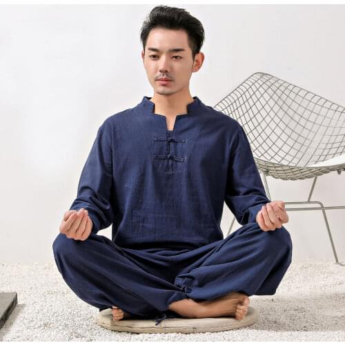 Men Tai Chi Uniform Colors Cotton Linen High Quality Wushu Kung Fu Clothing for Adults Martial Arts Wing Chun Suit