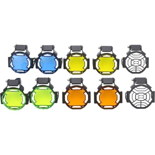 2PCS Motorcycle fog lamp protective cover for BMW motorcycle R1200GS F800GS R1250GS F850GS F750GS fog lamp protective cover