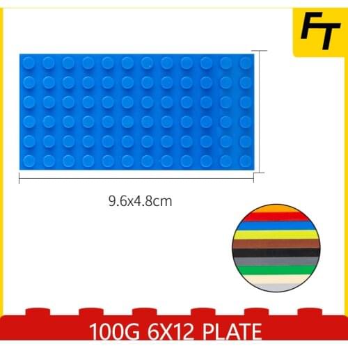 100g Bulk Small Particle 3028 MOC Building Block 6x12 Board Plate Brick Floor Accessories Building Block Castle Toys