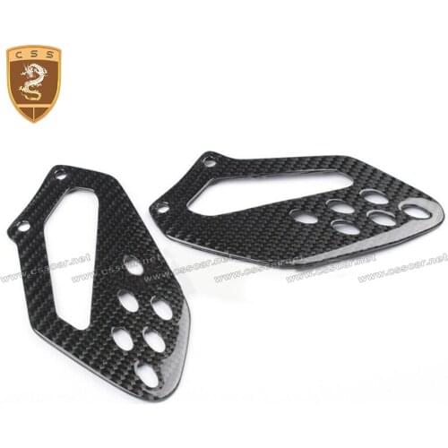 2009-2014 BMW S1000RR Real Carbon Fiber Heel Plate Guard Cover Fairing Panel 2014-2017 Motorcycle Parts Black Fairing Cowl 2-010