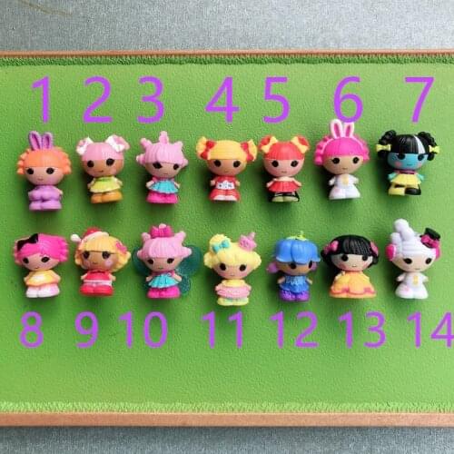 3cm New Lalaloopsy Mini Lala Oopsie Princess Doll Figure Dolls For Girls Kids Toys Decoration Children Gifts