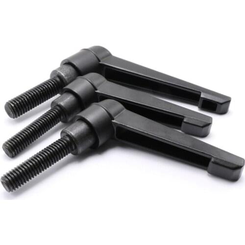 5pcs/lot M8 x 45mm Male Thread Adjustable Handles Knob 8mm Thread Diameter 45mm Thread Length Clamping Handles